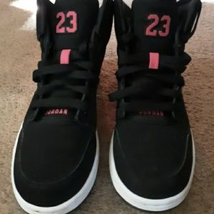 Jordan's pink and black